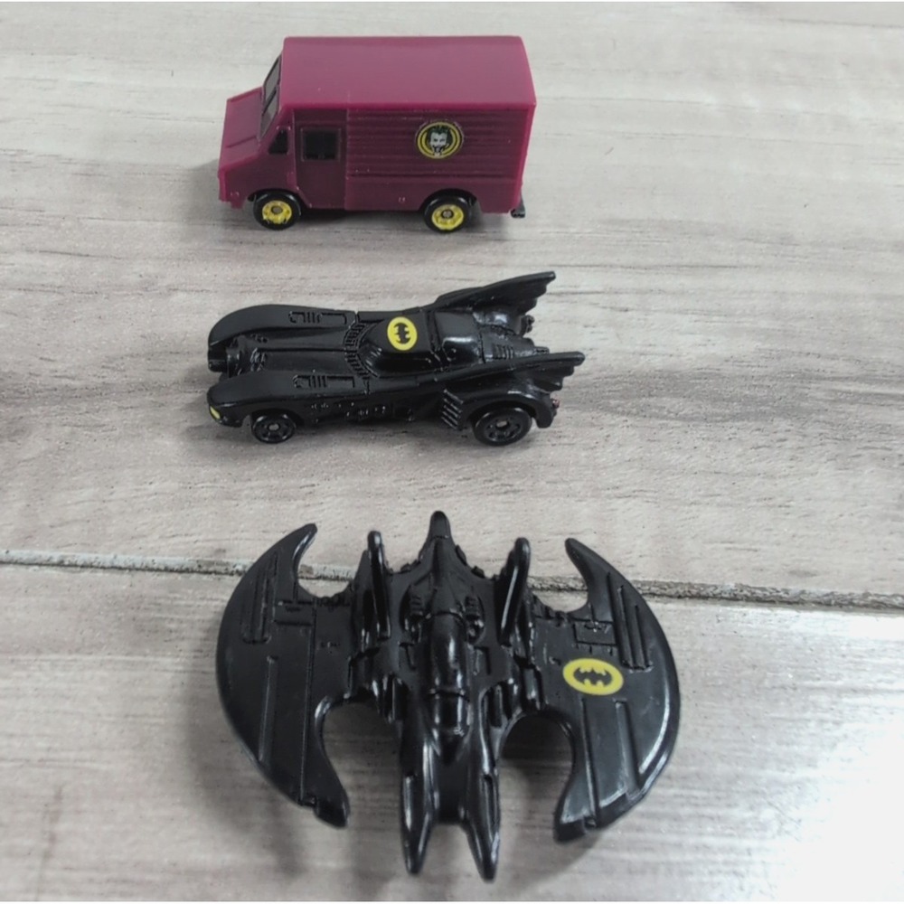 Batman Batmobile Diecast 3.75" ERTL DC Comics Vehicles 1989